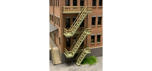 Ztrack Archistories ARC100 Three Story Fire Escape Kit