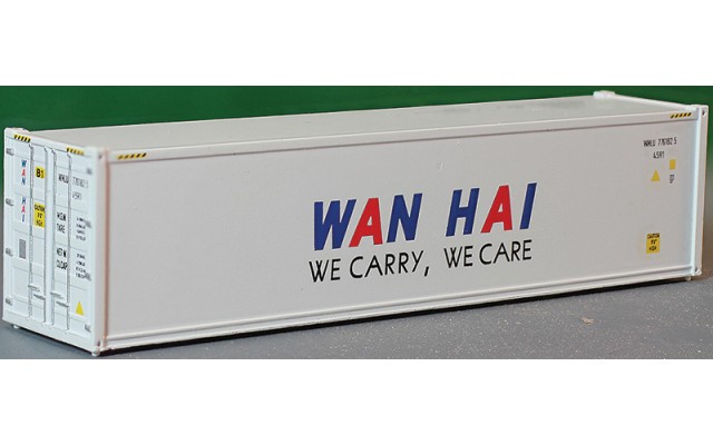 MCZ MCZ408 Wan Hai 40’ Hi-Cube Refrigerated Container