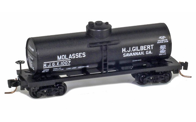 Micro-Trains 53000540 HJGX - Molasses Gilbert 39' Single Dome Tank Car #1007