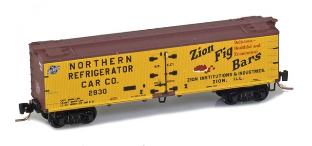 Micro-Trains 51800800 Farm To Table Car #10 Zion 40' Wood Side Boxcar #15660